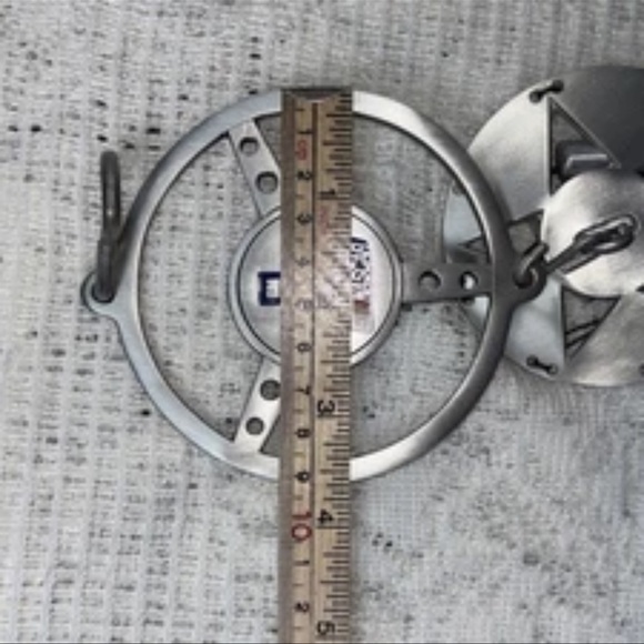 Vtg 2002 Great American Pewter Wind Chime Dale Earnhardt #3 GM Goodwrench NASCAR - Picture 12 of 15